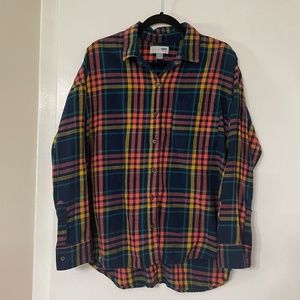 Like New Old Navy Boyfriend Oversized Flannel Large